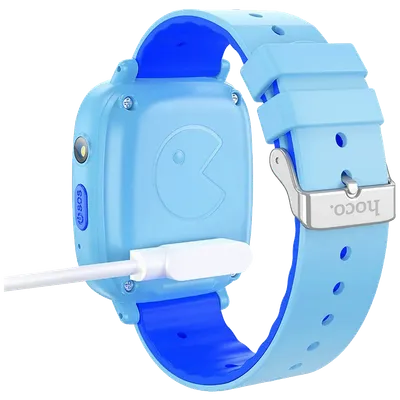 HOCO Pametni sat za djecu Y100, 1.44", 2G, Nano SIM, Plavi