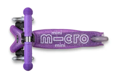 MICRO Mini Dječiji skuter, Deluxe Fairy Glitter LED, Ljubičasti