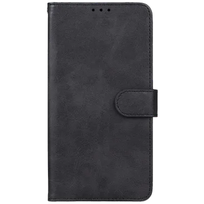 NN-SU Preklopna futrola za Redmi Note 13 5G, Koža, Crna