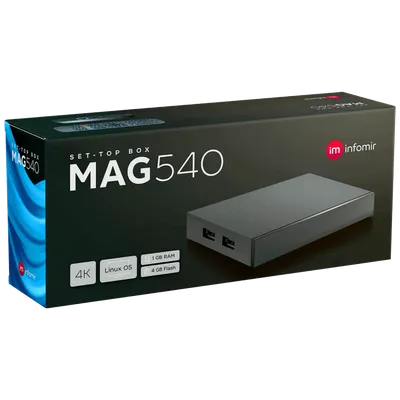 MAG Prijemnik IPTV za Stalker midlleware MAG 540, LAN