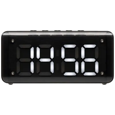 HOME Sat sa alarmom MECHACLOCK, FM radio, Bluetooth, MicroSD, USB, 3W