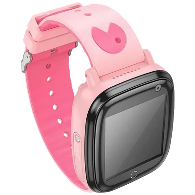 HOCO Pametni sat za djecu Y100, 1.44", 2G, Nano SIM, Roze