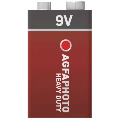 AGFA Zinc baterije B1, 6F22, 9V, Blister 1 komad