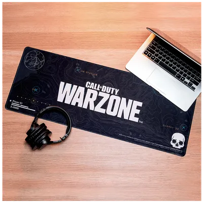 PALADONE Podloga za miš COD Warzone, 30 x 80 cm, Teget