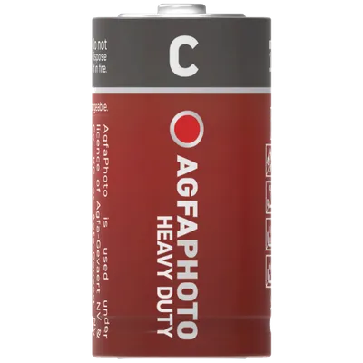 AGFA Zinc baterije APFC, C B2, 1.5V, Blister 2 komada