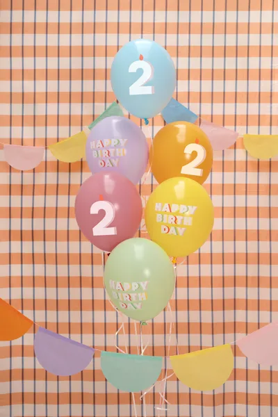 Baloni Mix Broj 2 Happy Birthday SB14P-352, 30cm, Šareni