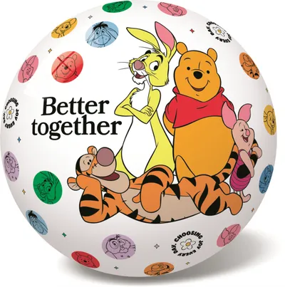 PVC Lopta Winnie the Pooh 12-3347, 23cm, Šarena