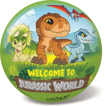 PVC Lopta Jurassic 14-3290, 14cm, Šarena