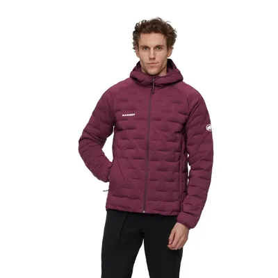 Mammut Muška jakna sa kapuljačom SENDER IN, Bordo