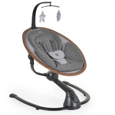 Cangaroo Električna ljuljaška za bebe Cloud Premium, Siva