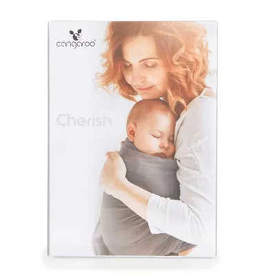 Cangaroo Marama/nosiljka za bebe Cherish, Siva