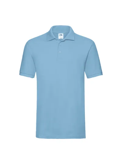 Fruit Of The Loom Muška polo majica, Svijetloplava