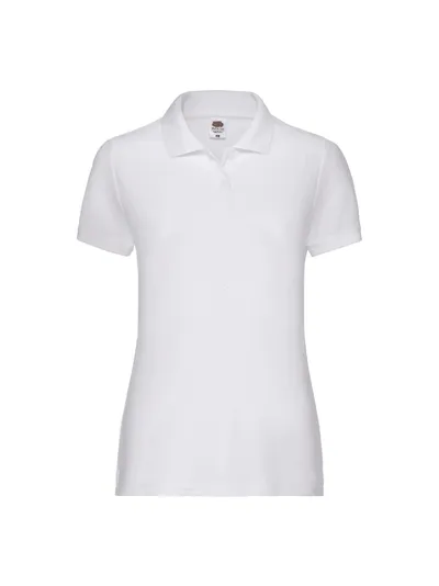 Fruit Of The Loom Ženska polo majica, Bijela