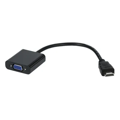 Konvertor adapter HDMI na VGA, Crni
