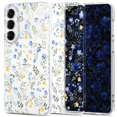 Tech-Protect Maska za Samsung Galaxy S26 Flexair, Spring flowers, Providna