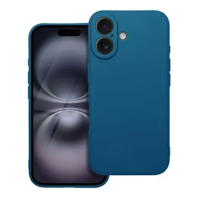 Maska za iPhone 16, Mat, Tamnoplava