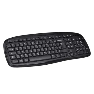 MS Žičana tastatura Alpha C105, Crna