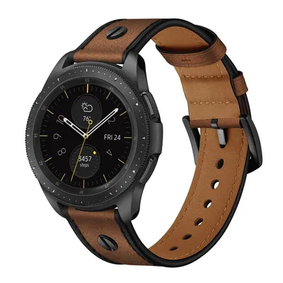 Tech-Protect Narukvica za Samsung Galaxy Watch 3 Screwband, 45mm, Smeđa boja