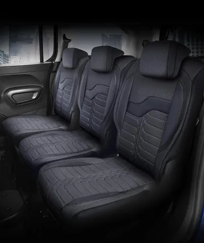 Top Deal Auto presvlaka tri odvojena Londra, Crna