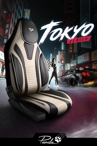 Top Deal Auto presvlaka Tokyo Pilot, Bež-crna