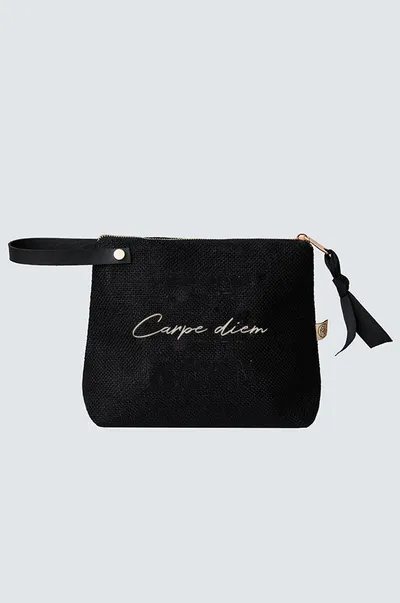Moyo Ženska torba Carpe diem Midi bag, Crna