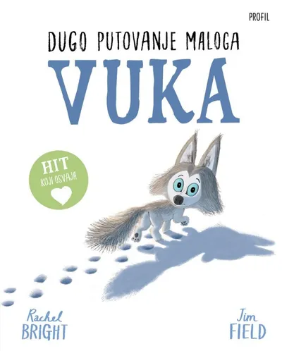 Dugo putovanje maloga vuka (kartonka)