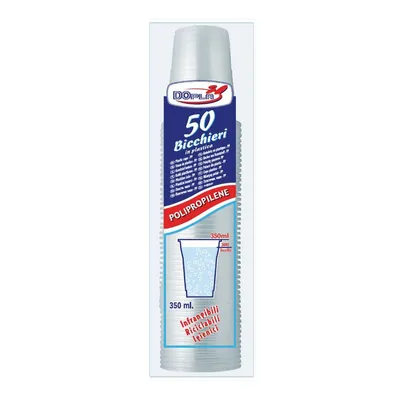 Dopla Pakovanje papirnih čaša, 350 ml, 50 komada