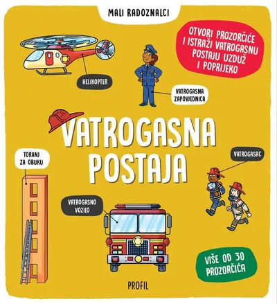 Vatrogasna postaja - mali radoznalci