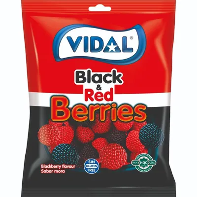 Vidal Gumene bombone Maline, 90 g