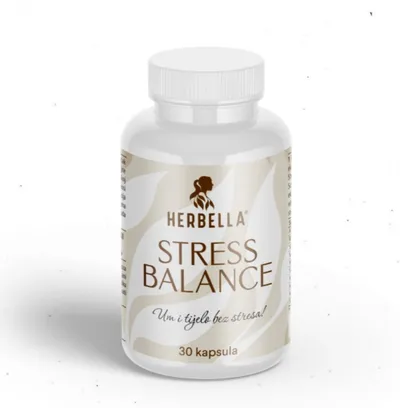 Herbella Dodatak za stres Stress Balance, 30 kapsula