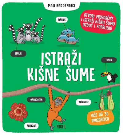 Istrazi kišne šume - mali radoznalci