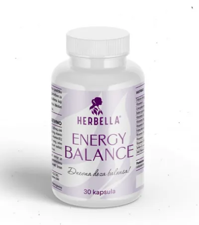 Herbella Vitamini i minerali Energy Balance, 30 kapsula