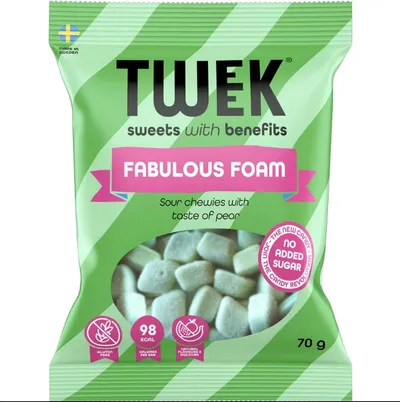 Tweek  Pjenasti kiseli bomboni, 70 g