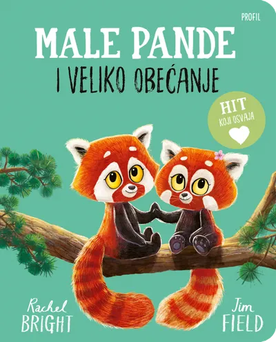 Male pande i veliko obećanje - kartonska slikovnica