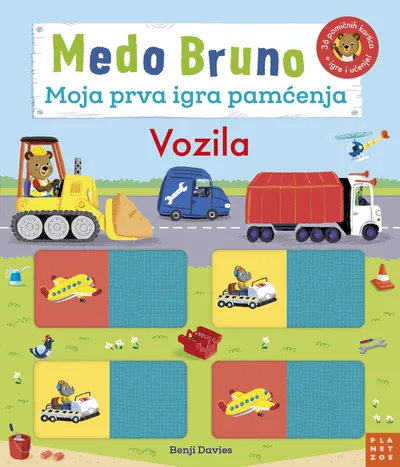 Medo bruno: moja prva igra pamćenja vozila