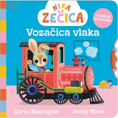 Nika zečica - vozačica vlaka