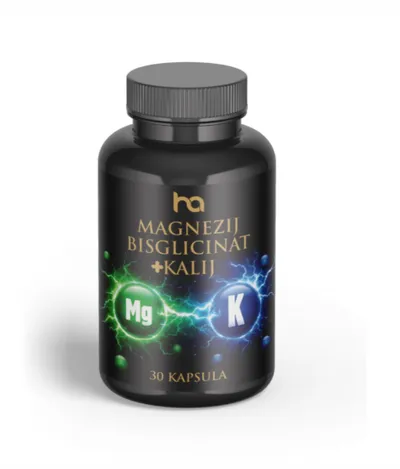HA Magnezij bisglicinat + kalijum, 30 kapsula