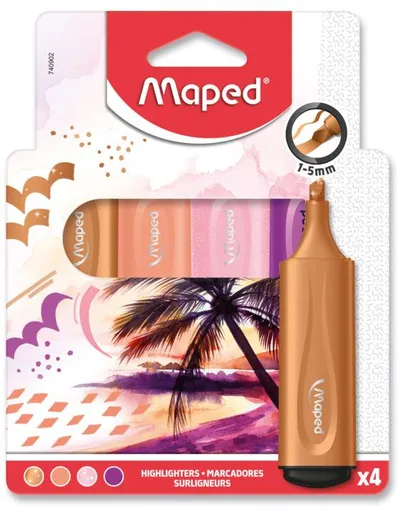 Maped Tekst markeri, 4 komada