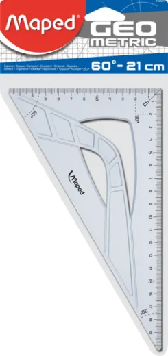 Maped Trokutasti lenjir, 21cm, 60°, Providni