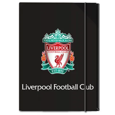 Licence Fascikla sa gumicom Liverpool, A4, Crna