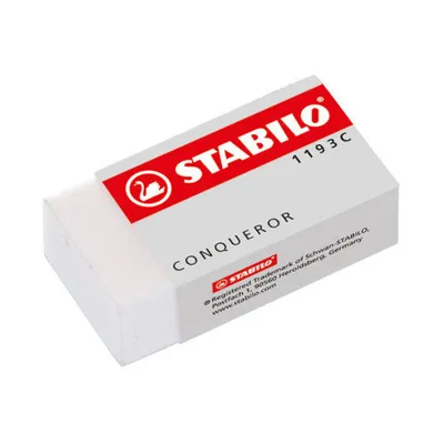 Stabilo Gumica Conqueror, Bijela