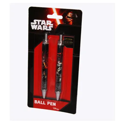 Disney Hemijska olovka Star Wars, 2 komada, Šarena
