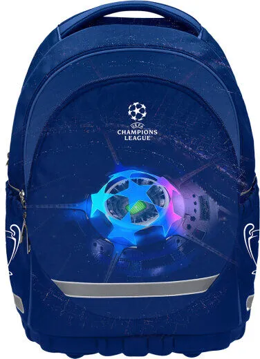Licence Školski ruksak UEFA CL, Ergonomski, Tamnoplavi