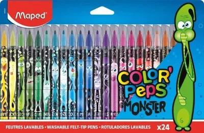 Maped Flomasteri Monster, 24 komada