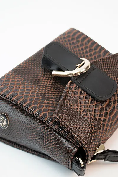 Lovely Bag ELOISE SUNNY - smeđe kroko