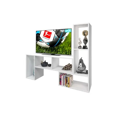 Prado Komoda za TV Puzzle, Bijela