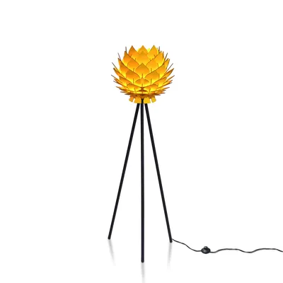 Prado Podna lampa Lotus žuta