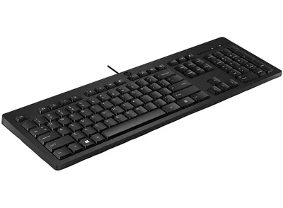 HP Tastatura 125 G2 WD, USB, BHS karakteri, Crna