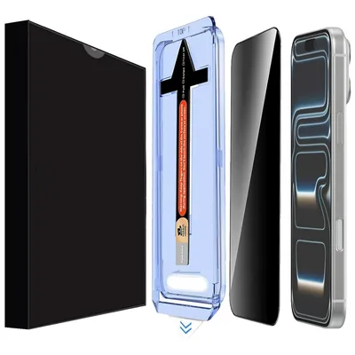 NN-Su Zaštitno staklo za iPhone 17 Pro, Crno