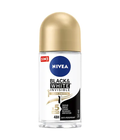 Nivea Roll-On Za Žene Black&White Invisible Silky Smooth , 50ml